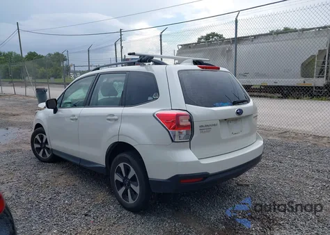 2017 Subaru Forester 2.5I from USA, damaged, VIN JF2SJABC4HH534913